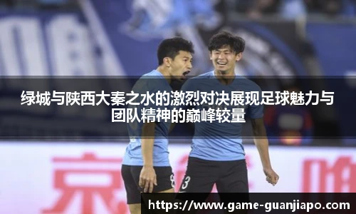 绿城与陕西大秦之水的激烈对决展现足球魅力与团队精神的巅峰较量